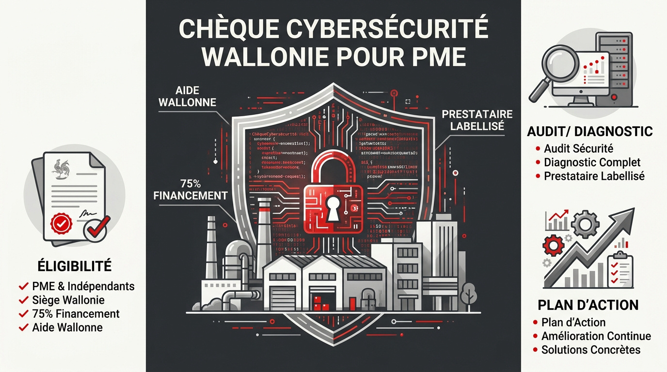 Audit de cybersécurité pour PME wallonne