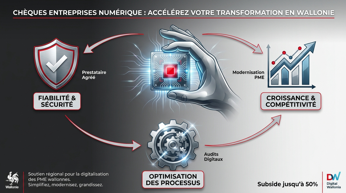 Entrepreneurs wallons et transition numérique