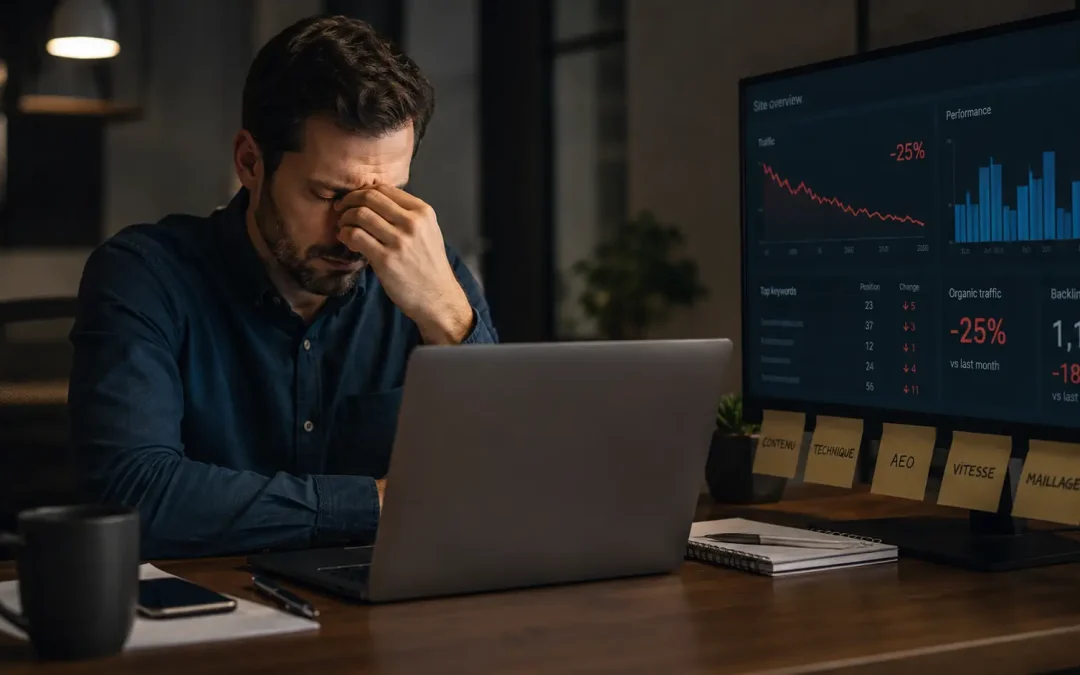 Les 5 erreurs SEO qui font chuter votre visibilité
