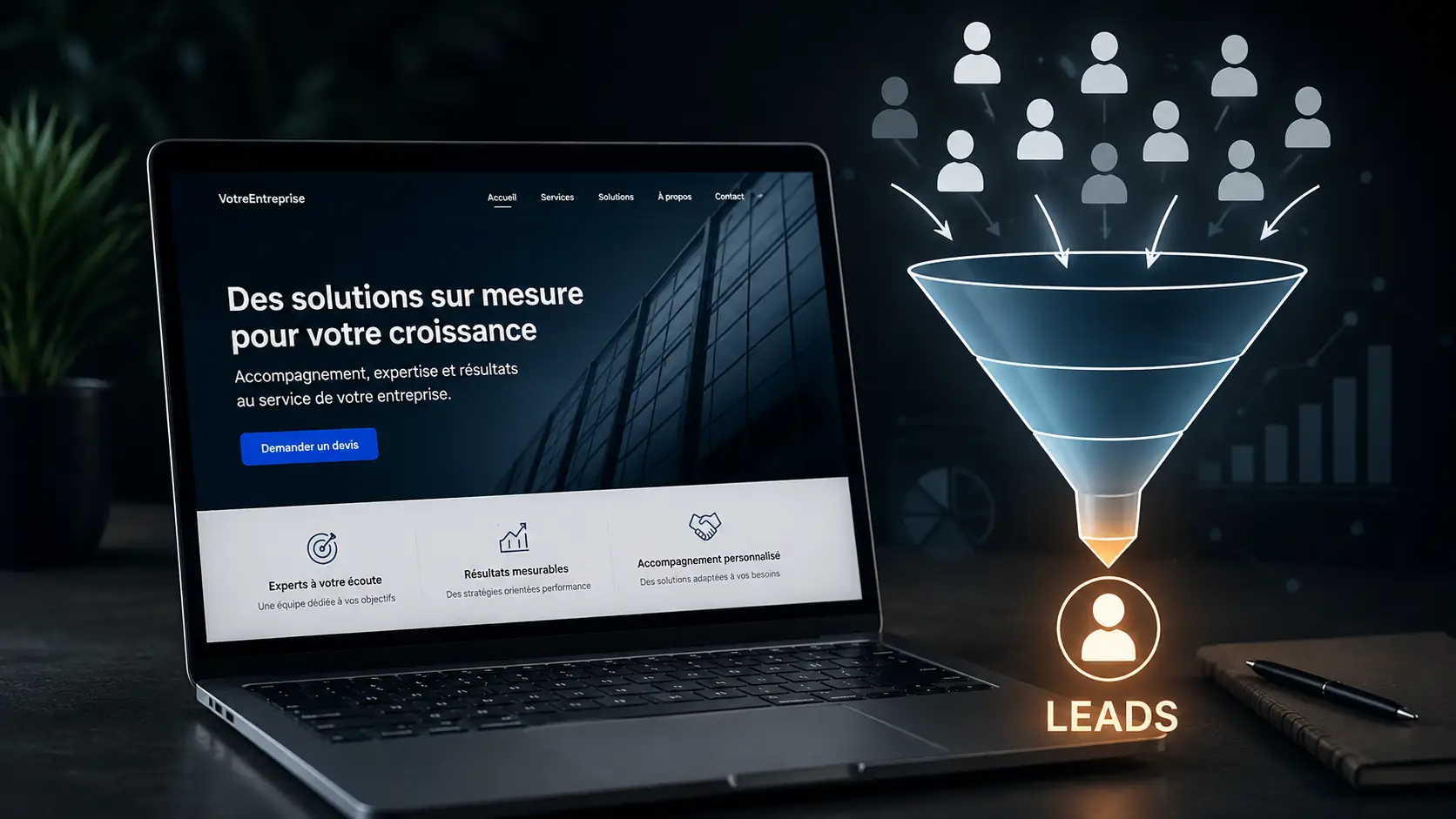 Génération de lead : pourquoi votre site ne convertit plus ?