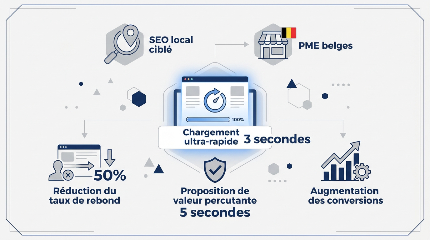 Optimisation technique et SEO pour les PME en Belgique